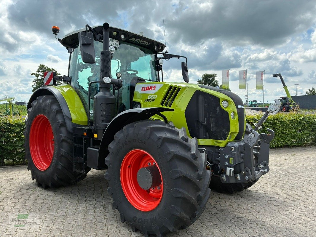 Traktor типа CLAAS Arion 660 Cebis, Gebrauchtmaschine в Georgsheil (Фотография 10)