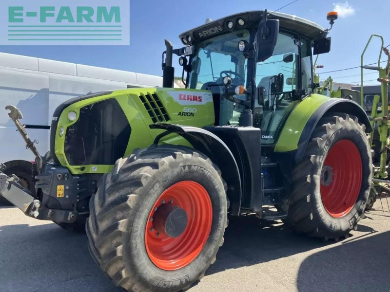 Traktor des Typs CLAAS arion 660 cis +, Gebrauchtmaschine in BLENDECQUES (Bild 1)