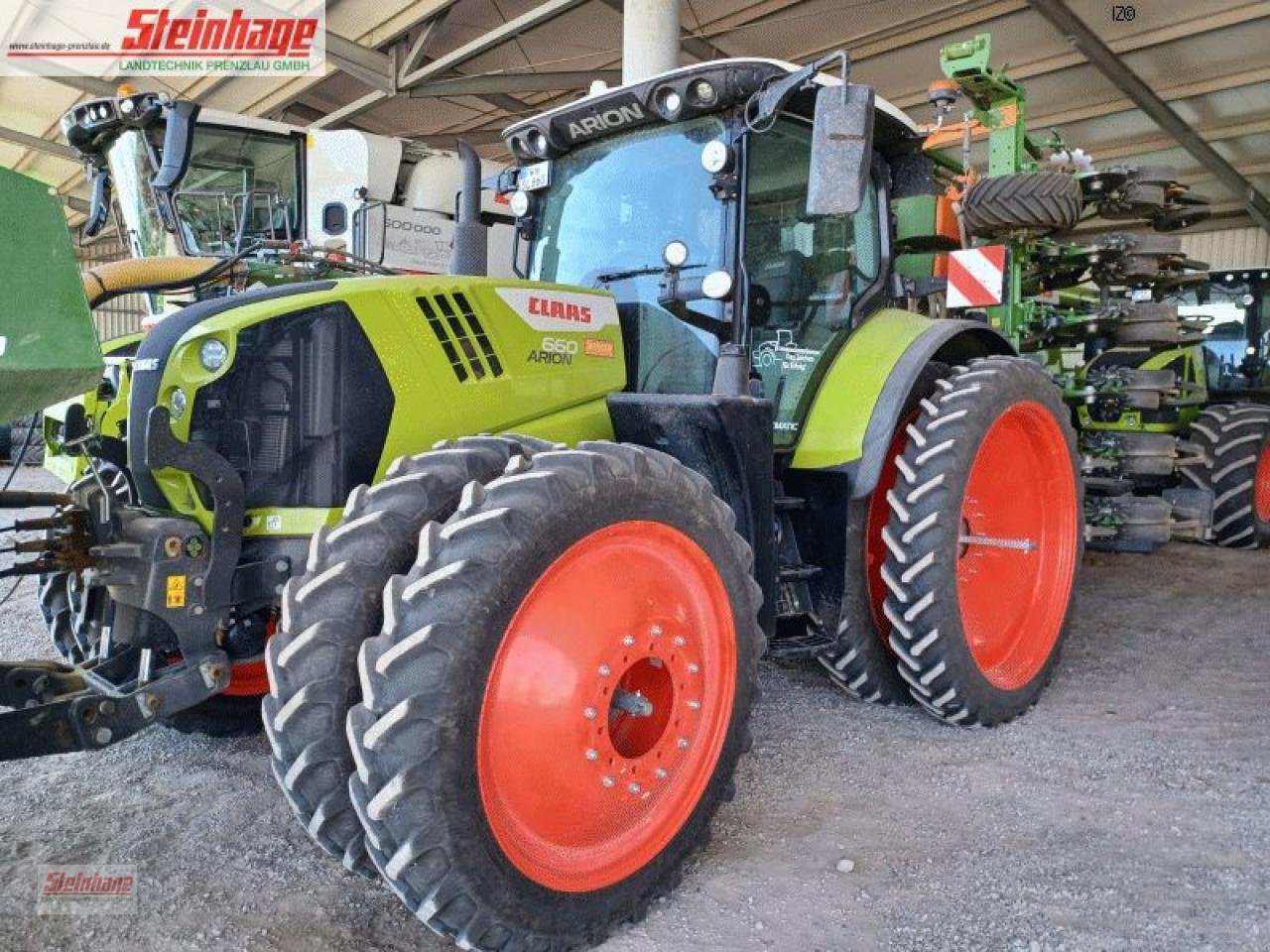 Traktor des Typs CLAAS Arion 660 CM CEBIS, Neumaschine in Rollwitz (Bild 2)