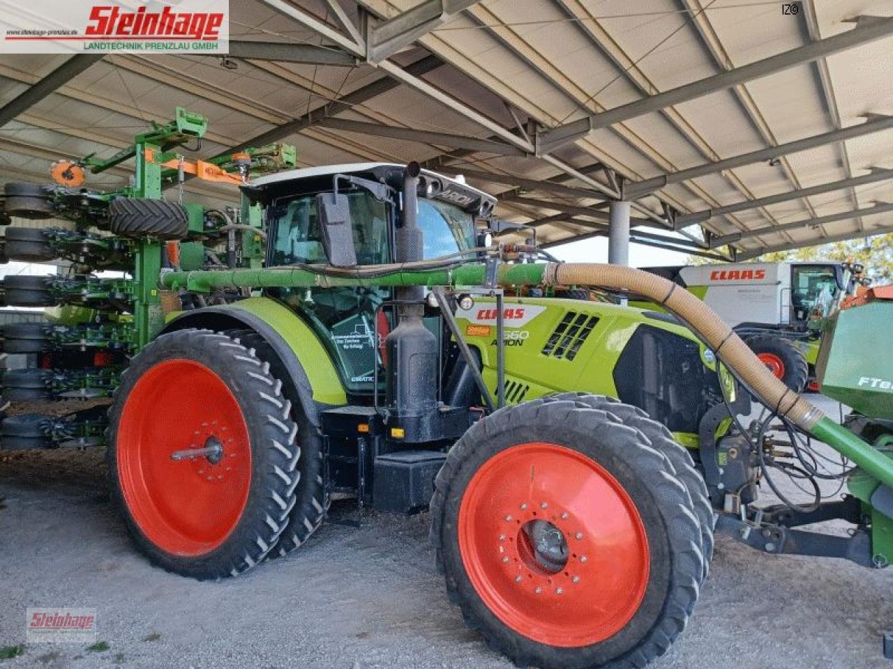 Traktor des Typs CLAAS Arion 660 CM CEBIS, Neumaschine in Rollwitz (Bild 4)