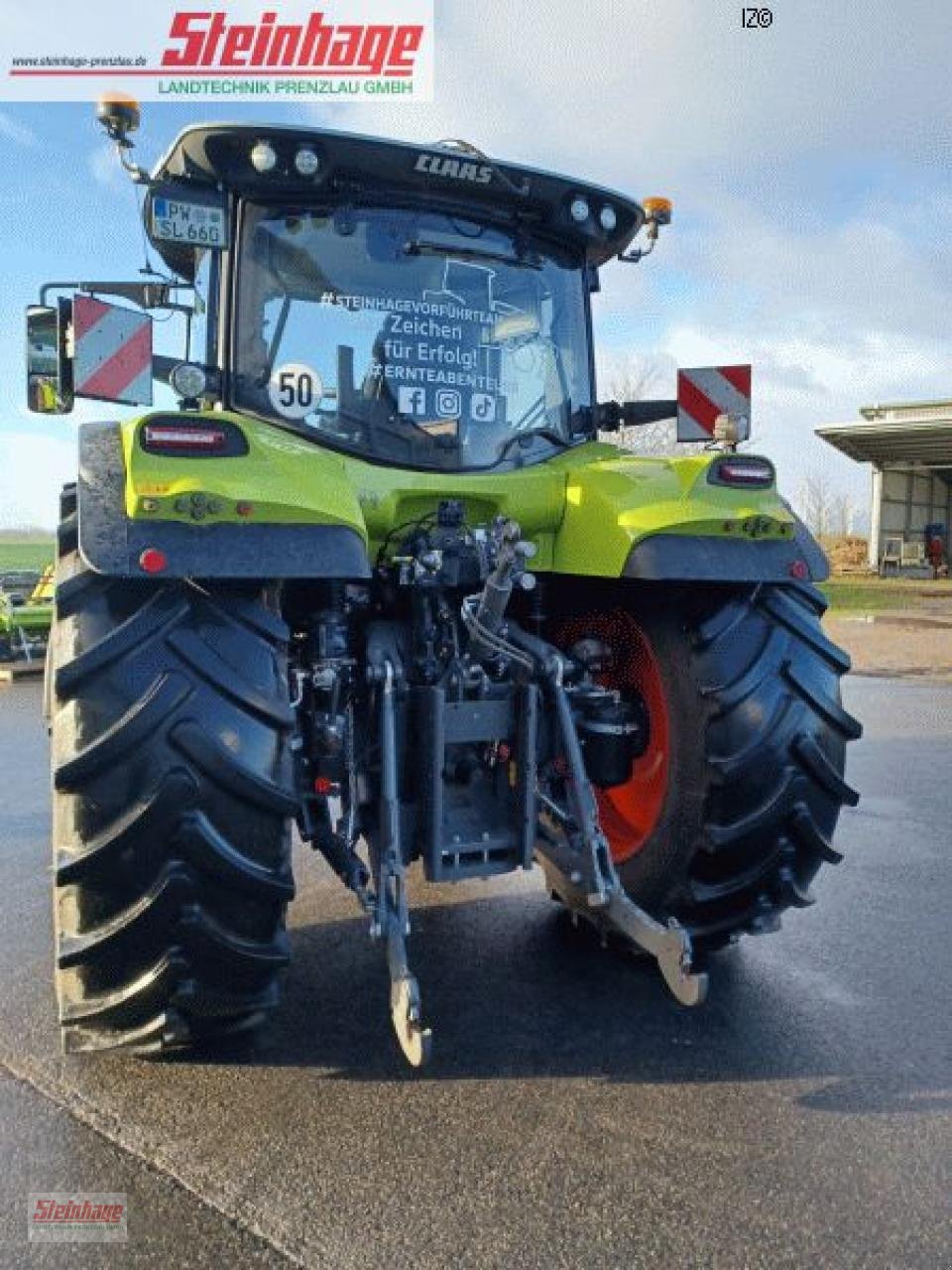 Traktor des Typs CLAAS Arion 660 CM CEBIS, Neumaschine in Rollwitz (Bild 8)
