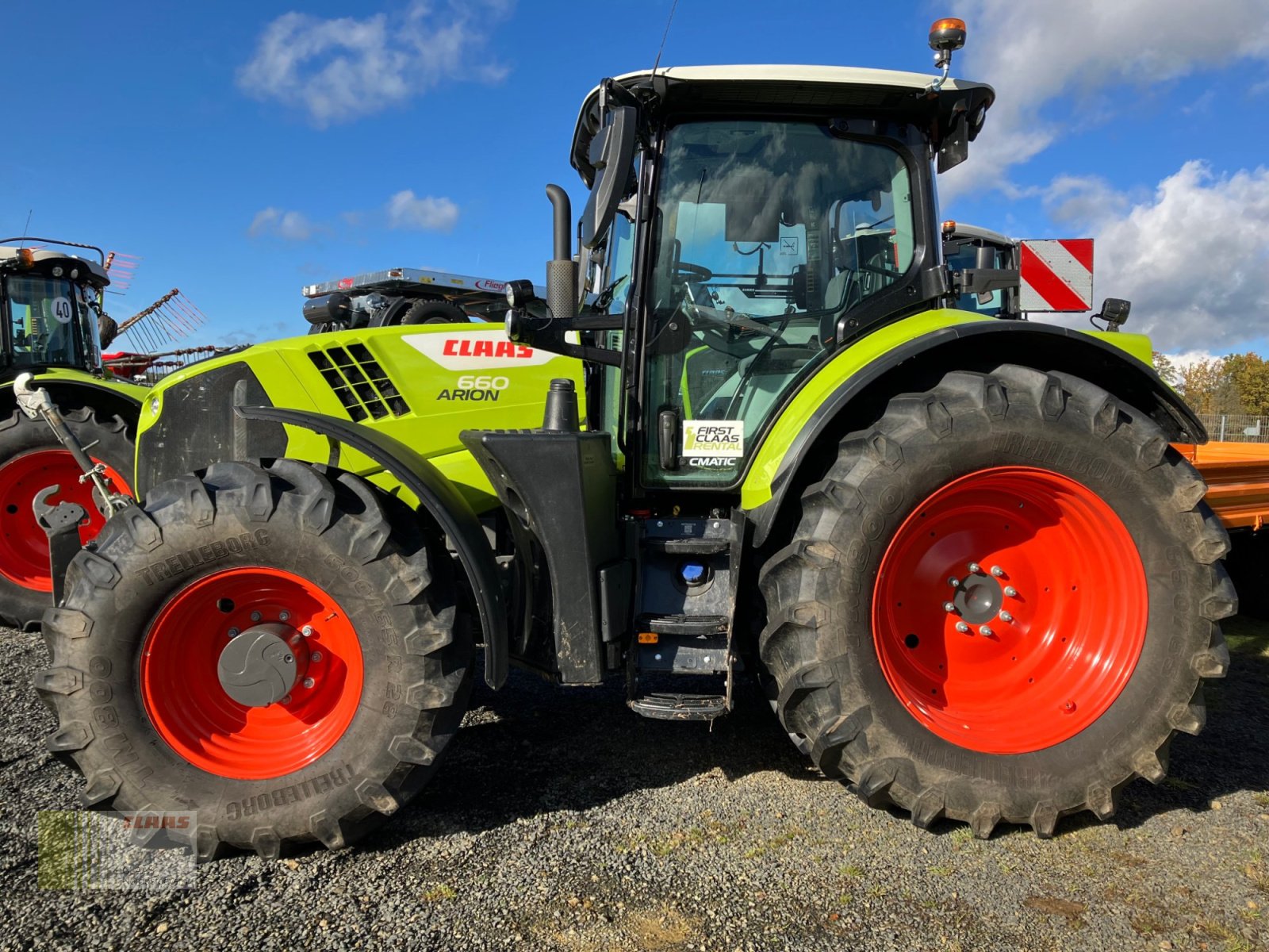Traktor типа CLAAS Arion 660 CMATIC CEBIS CEMIS, Neumaschine в Altenstadt a.d. Waldnaab (Фотография 4)