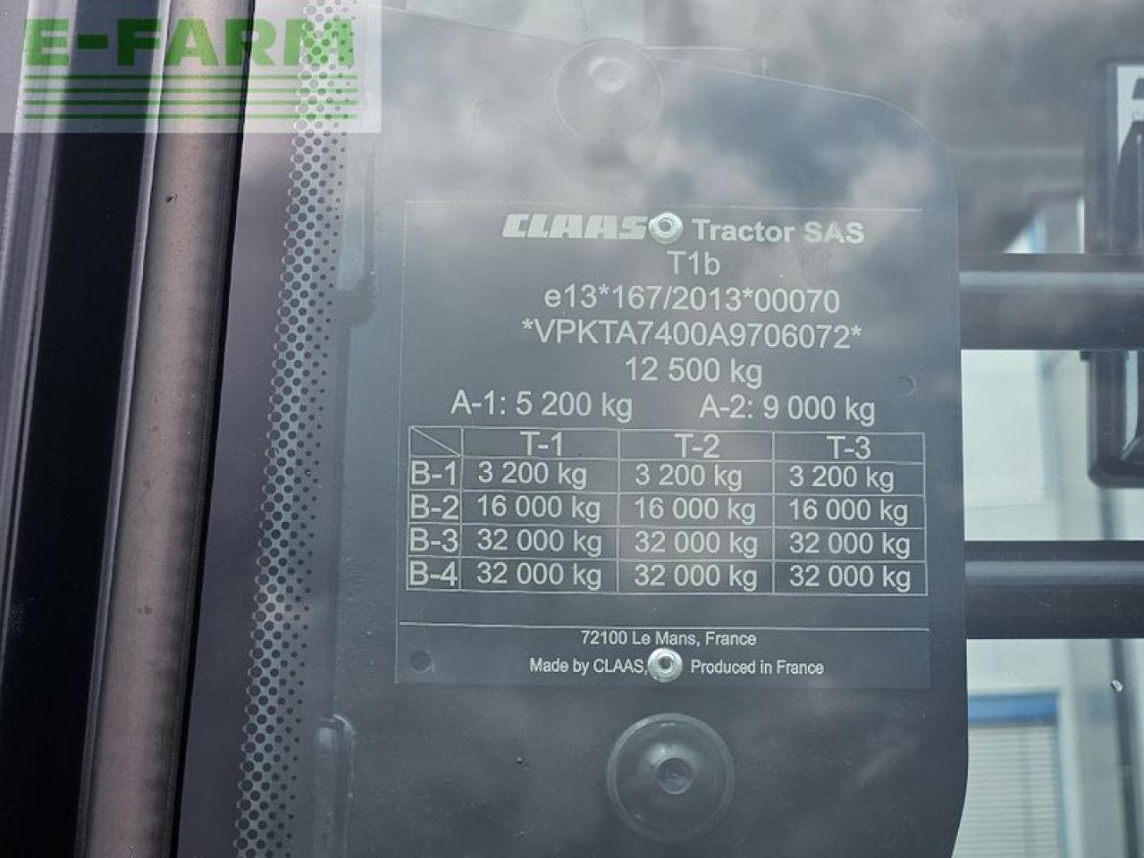 Traktor des Typs CLAAS arion 660 cmatic cebis CMATIC CEBIS, Gebrauchtmaschine in ILZ (Bild 11)