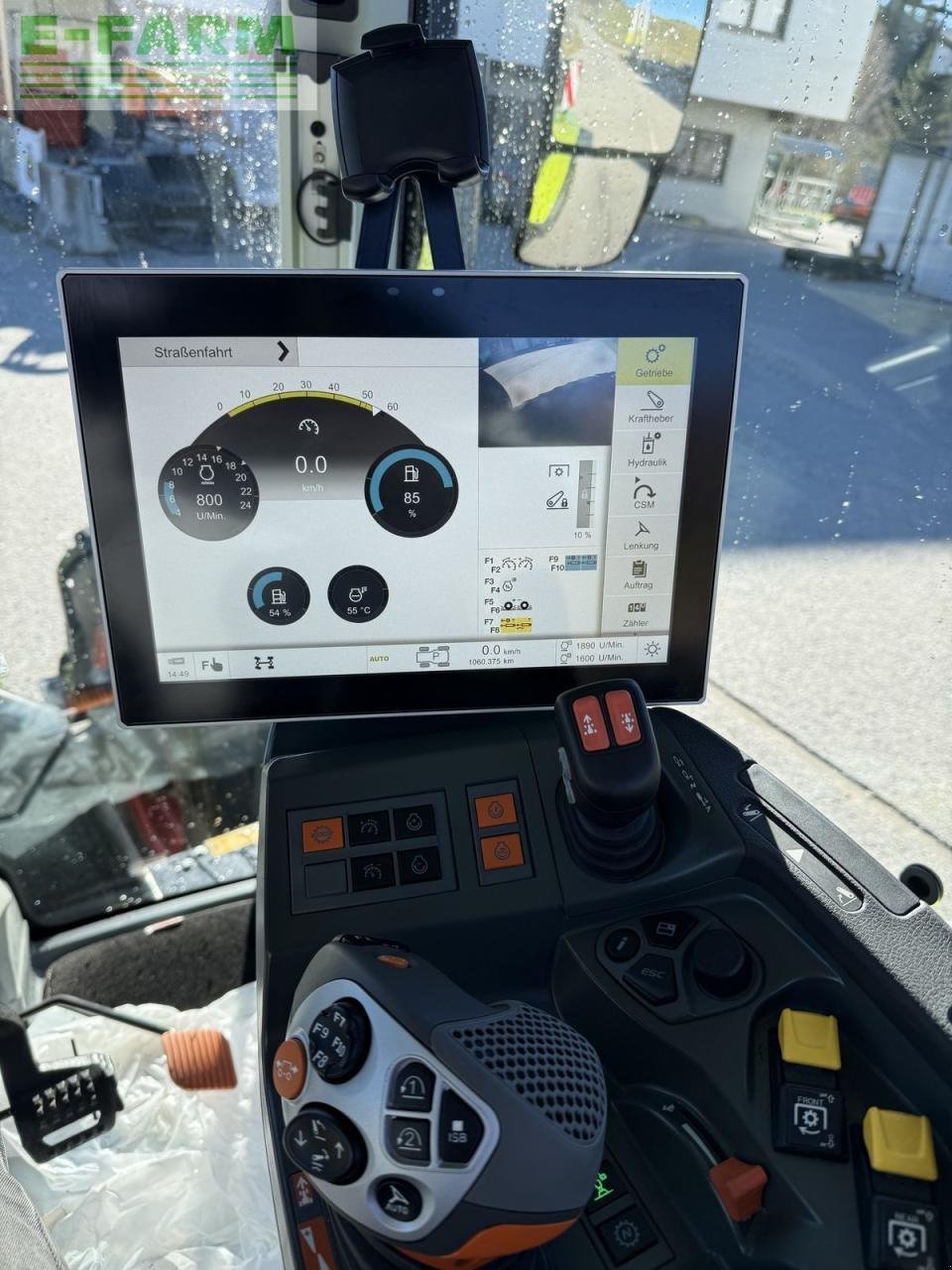 Traktor des Typs CLAAS arion 660 cmatic cebis CMATIC CEBIS, Gebrauchtmaschine in MÜHLEN (Bild 8)