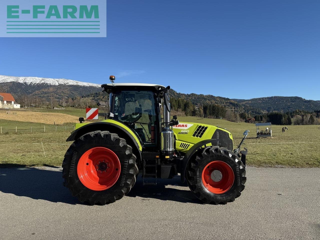 Traktor typu CLAAS arion 660 cmatic cebis CMATIC CEBIS, Gebrauchtmaschine v MÜHLEN (Obrázek 2)