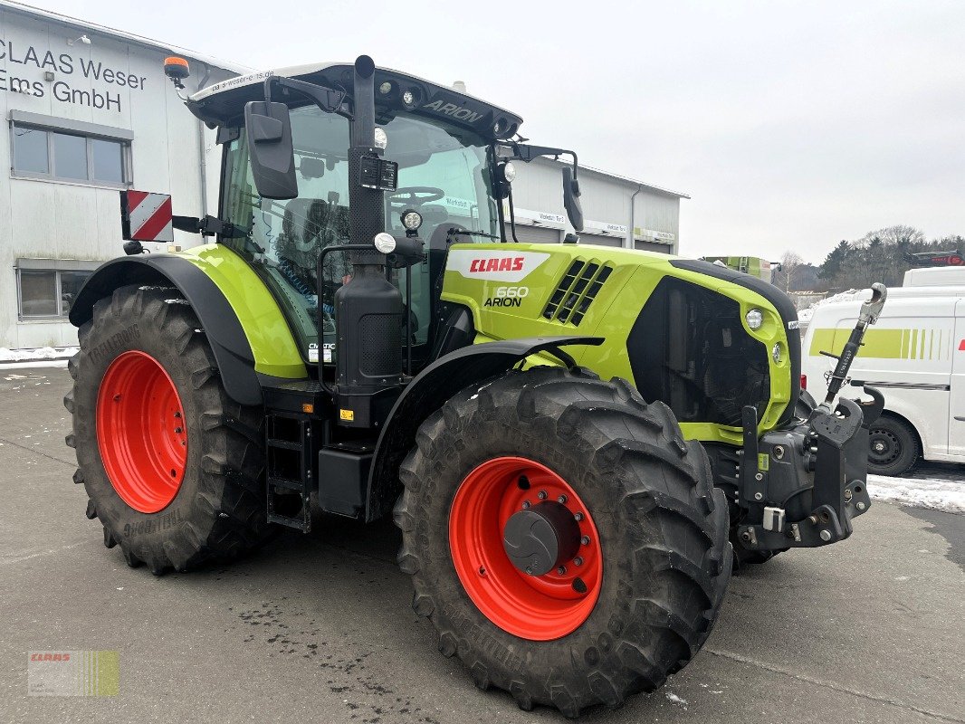 Traktor типа CLAAS ARION 660 CMATIC CEBIS, FKH + FZW, nur 1.952 h !, Gebrauchtmaschine в Neerstedt (Фотография 3)