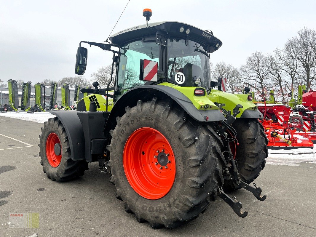 Traktor типа CLAAS ARION 660 CMATIC CEBIS, FKH + FZW, nur 1.952 h !, Gebrauchtmaschine в Neerstedt (Фотография 9)