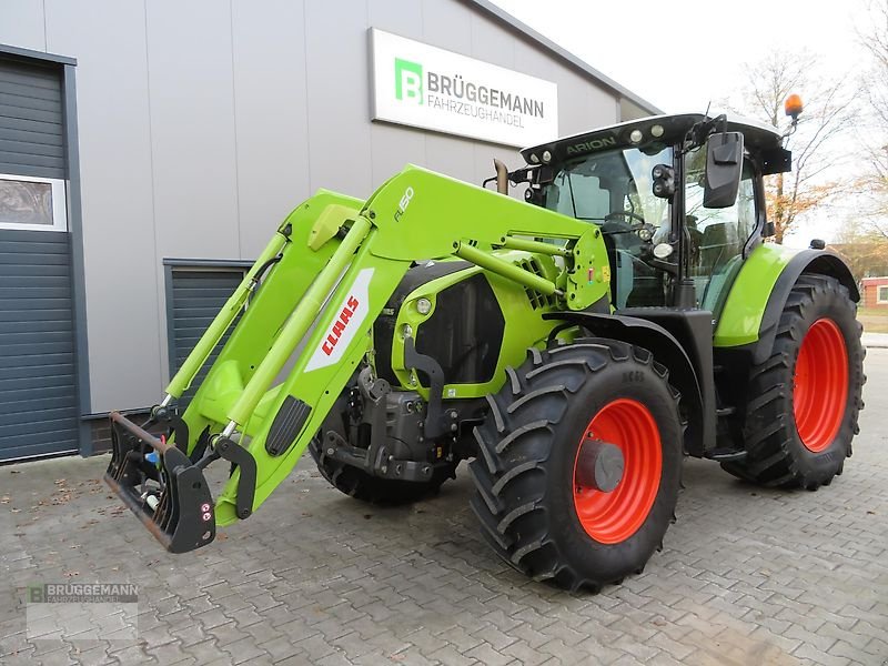 Traktor типа CLAAS Arion 660 CMATIC CEBIS, Frontlader & 4300 Stunden, Gebrauchtmaschine в Meppen (Фотография 10)