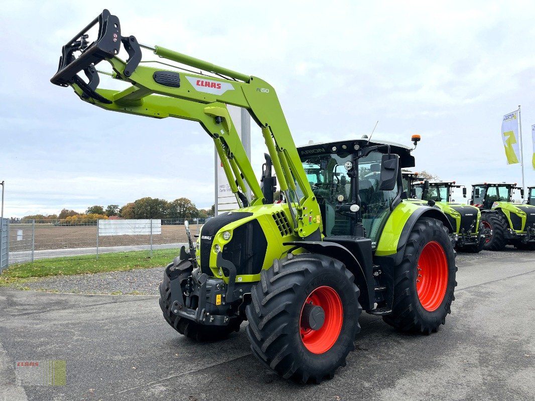Traktor a típus CLAAS ARION 660 CMATIC CEBIS, Frontlader FL 150, CEMIS 1200 RTK, Fahrer Paket PREMIUM, Gebrauchtmaschine ekkor: Molbergen (Kép 1)