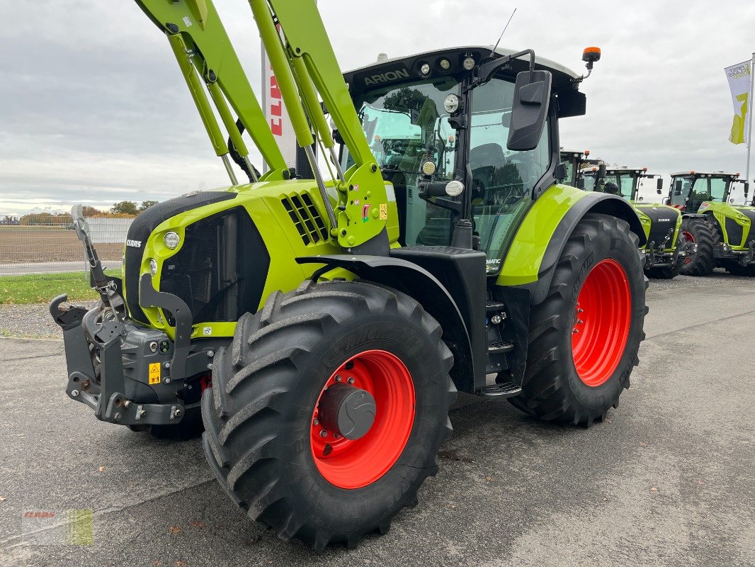 Traktor a típus CLAAS ARION 660 CMATIC CEBIS, Frontlader FL 150, CEMIS 1200 RTK, Fahrer Paket PREMIUM, Gebrauchtmaschine ekkor: Molbergen (Kép 2)