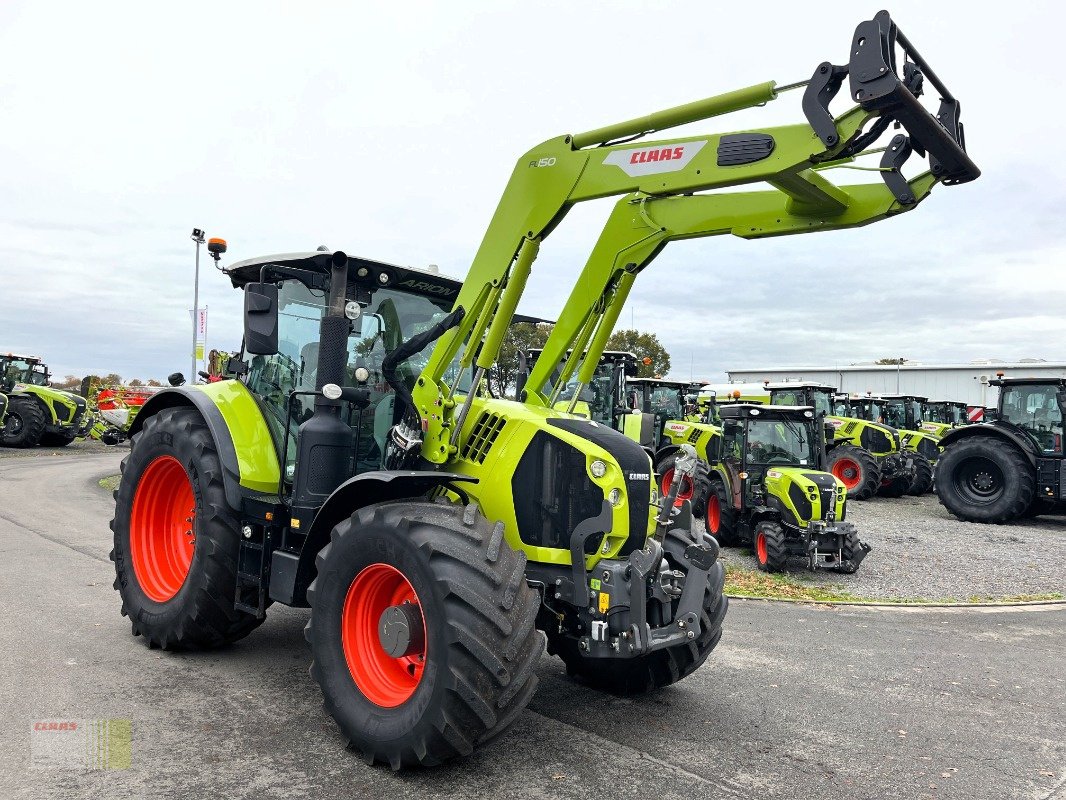 Traktor a típus CLAAS ARION 660 CMATIC CEBIS, Frontlader FL 150, CEMIS 1200 RTK, Fahrer Paket PREMIUM, Gebrauchtmaschine ekkor: Molbergen (Kép 3)