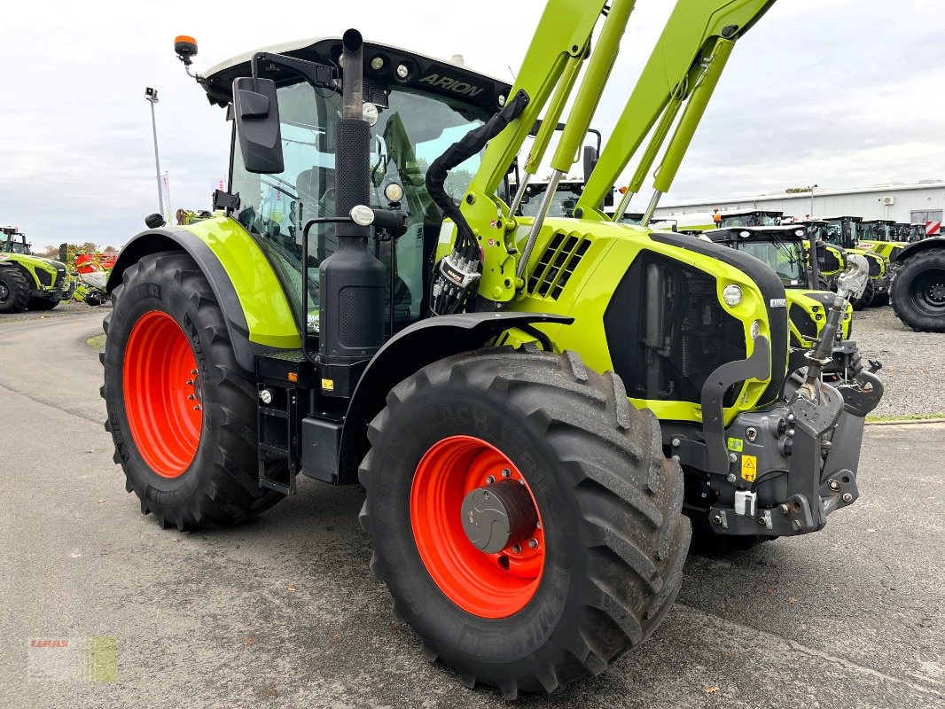 Traktor a típus CLAAS ARION 660 CMATIC CEBIS, Frontlader FL 150, CEMIS 1200 RTK, Fahrer Paket PREMIUM, Gebrauchtmaschine ekkor: Molbergen (Kép 4)