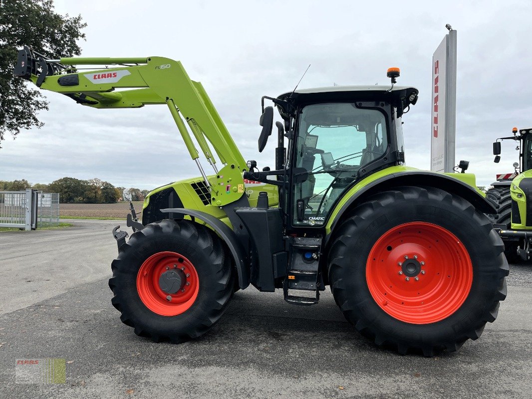 Traktor a típus CLAAS ARION 660 CMATIC CEBIS, Frontlader FL 150, CEMIS 1200 RTK, Fahrer Paket PREMIUM, Gebrauchtmaschine ekkor: Molbergen (Kép 7)