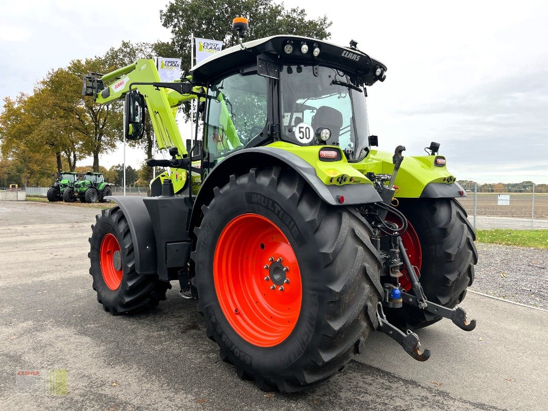 Traktor a típus CLAAS ARION 660 CMATIC CEBIS, Frontlader FL 150, CEMIS 1200 RTK, Fahrer Paket PREMIUM, Gebrauchtmaschine ekkor: Molbergen (Kép 9)