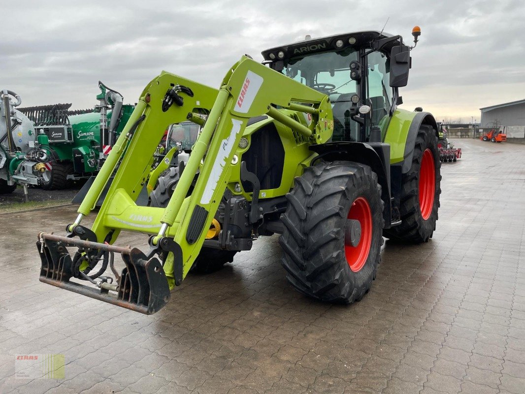 Traktor типа CLAAS ARION 660 CMATIC CEBIS, Frontlader FL 150, FKH + FZW, RTK, S10, Gebrauchtmaschine в Ankum (Фотография 11)