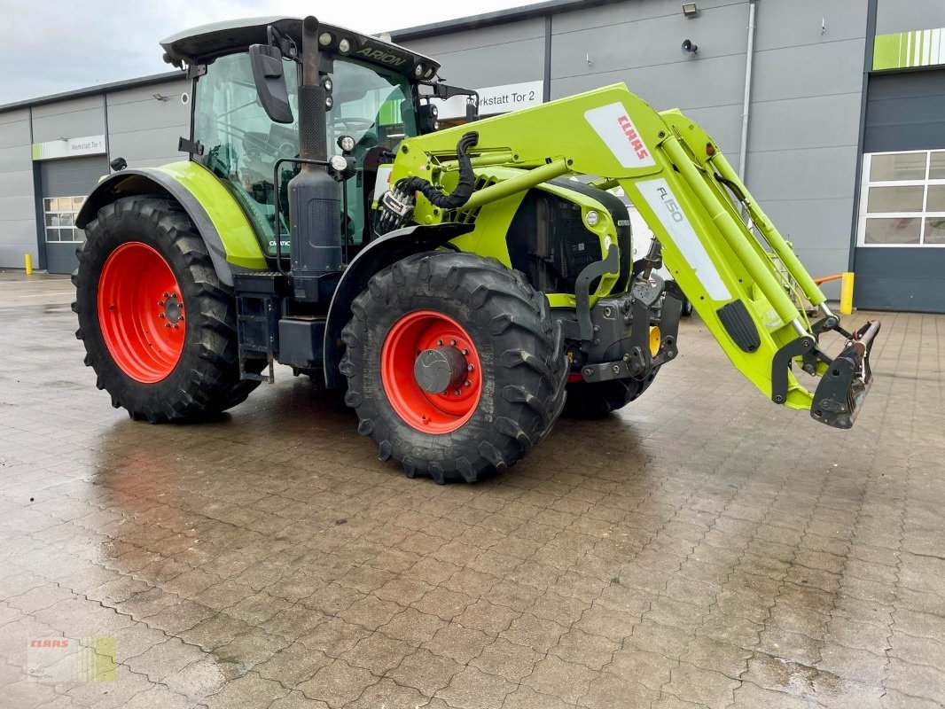Traktor типа CLAAS ARION 660 CMATIC CEBIS, Frontlader FL 150, FKH + FZW, RTK, S10, Gebrauchtmaschine в Ankum (Фотография 10)