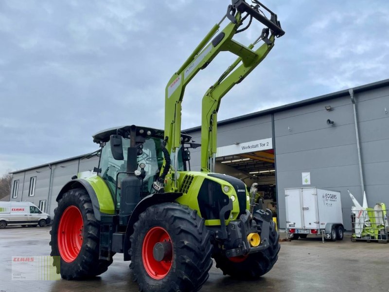 Traktor des Typs CLAAS ARION 660 CMATIC CEBIS, Frontlader FL 150, FKH + FZW, RTK, S10, Gebrauchtmaschine in Ankum (Bild 1)