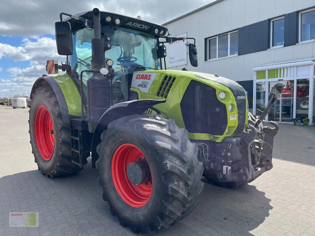 Traktor типа CLAAS ARION 660 CMATIC CEBIS (inkl. RTK), Gebrauchtmaschine в Risum-Lindholm (Фотография 11)