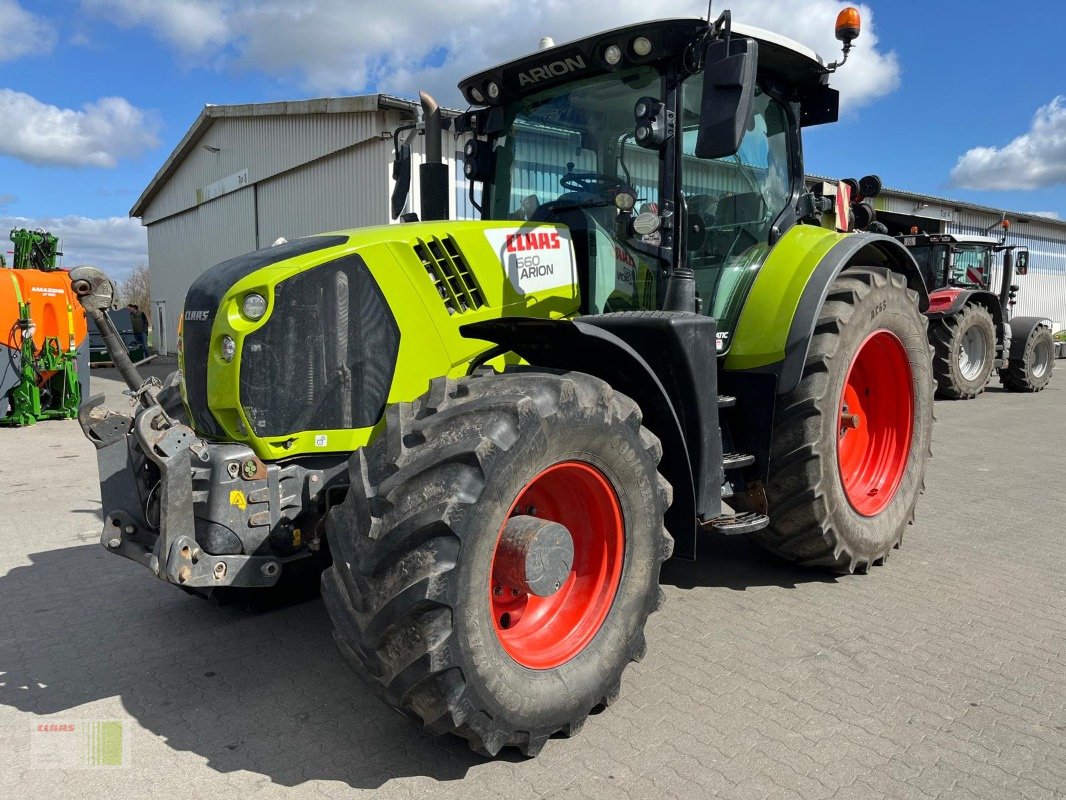 Traktor Türe ait CLAAS ARION 660 CMATIC CEBIS (inkl. RTK), Gebrauchtmaschine içinde Risum-Lindholm (resim 1)