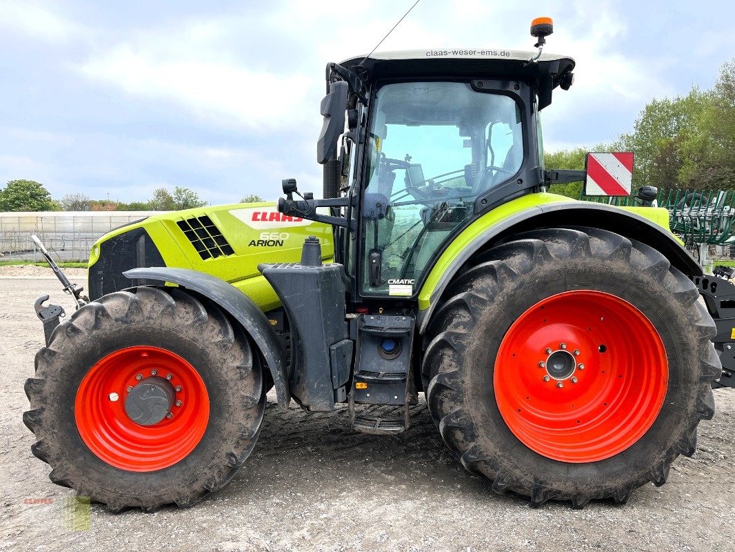 Traktor des Typs CLAAS ARION 660 CMATIC CEBIS, MAXI CARE PROTECT 2028, nur 1.250 h !, Gebrauchtmaschine in Westerstede (Bild 7)