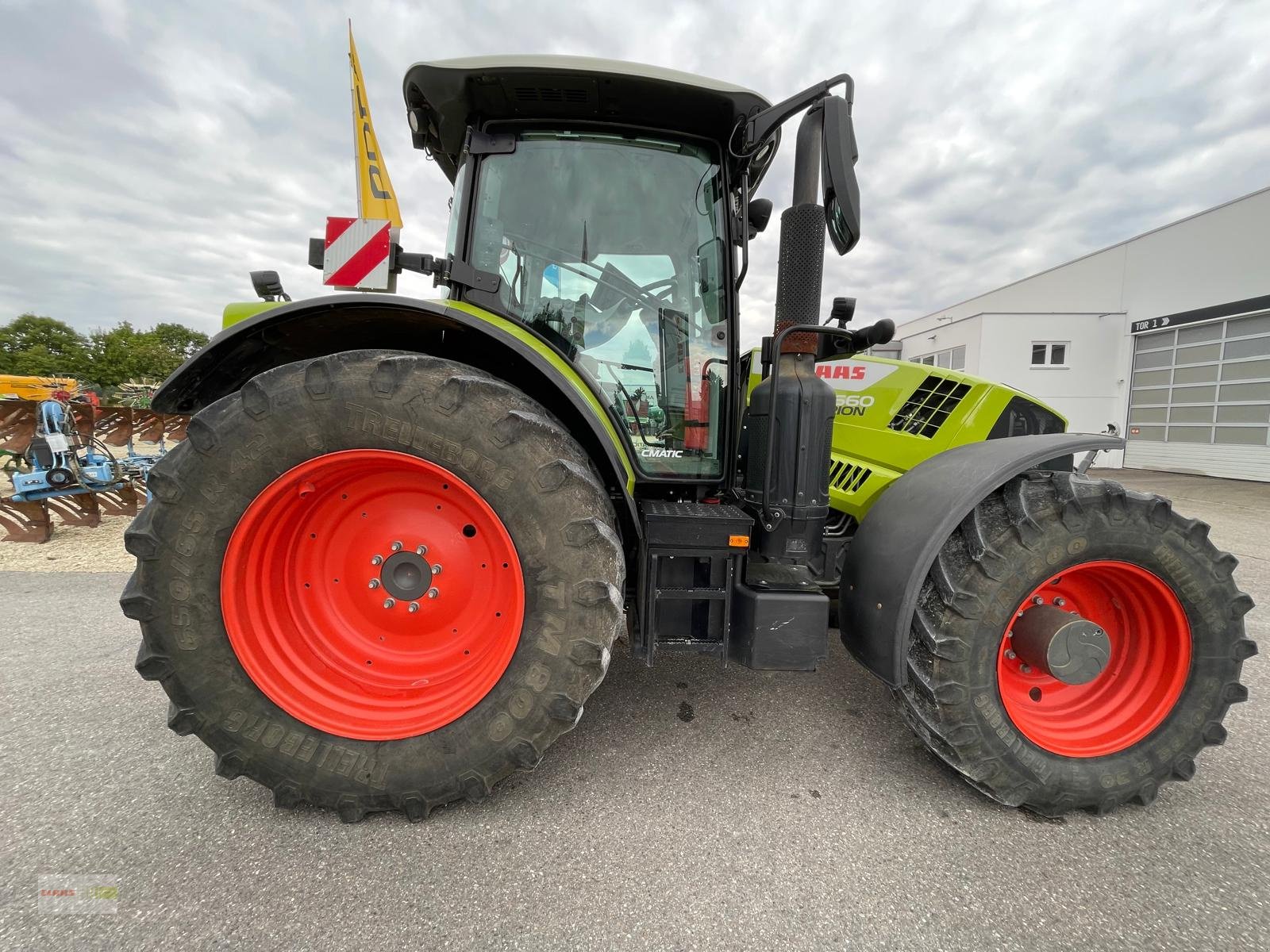 Traktor des Typs CLAAS Arion 660 CMATIC CEBIS  PREISREDUZIERT, Gebrauchtmaschine in Langenau (Bild 7)