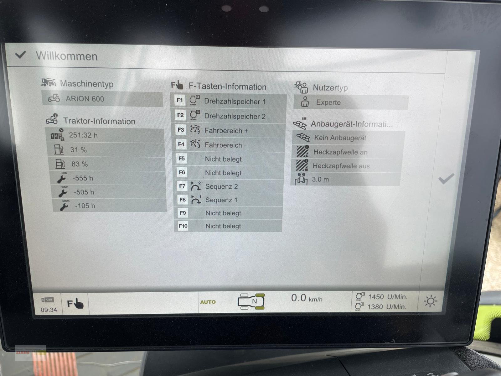 Traktor des Typs CLAAS Arion 660 CMATIC CEBIS  PREISREDUZIERT, Gebrauchtmaschine in Langenau (Bild 11)