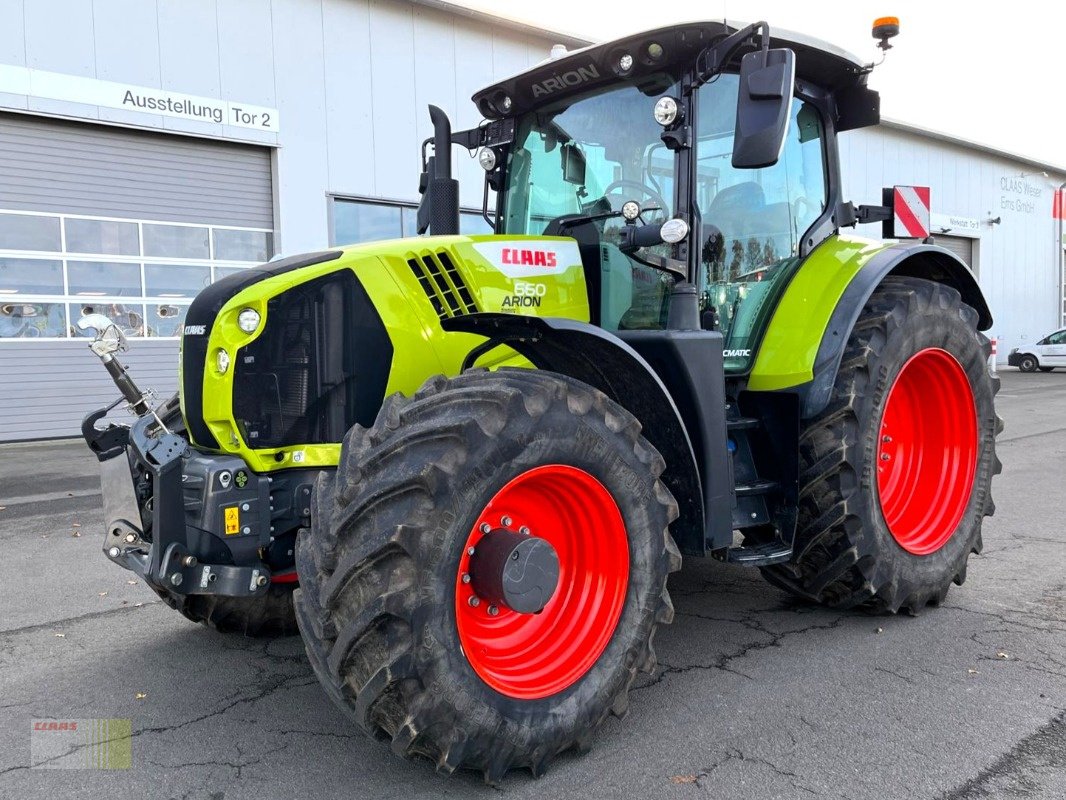 Traktor typu CLAAS ARION 660 CMATIC CEBIS, RTK, CEMIS 1200, nur 1.544 h !, Gebrauchtmaschine v Molbergen (Obrázek 1)