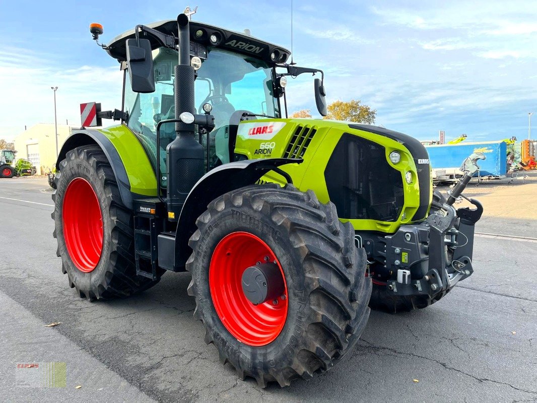 Traktor typu CLAAS ARION 660 CMATIC CEBIS, RTK, CEMIS 1200, nur 1.544 h !, Gebrauchtmaschine v Molbergen (Obrázek 2)
