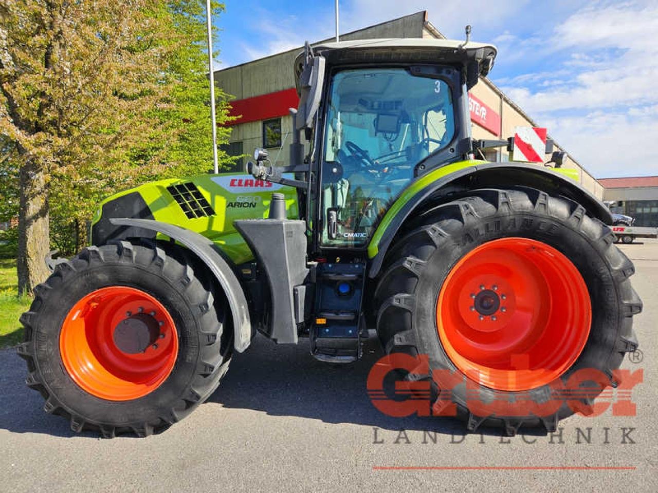 Traktor des Typs CLAAS Arion 660 CMATIC CEBIS RTK-Lenksystem, Gebrauchtmaschine in Ampfing (Bild 2)