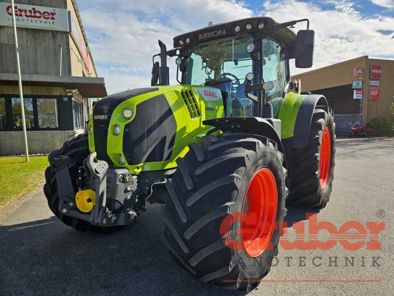 Traktor des Typs CLAAS Arion 660 CMATIC CEBIS RTK-Lenksystem, Gebrauchtmaschine in Ampfing (Bild 11)