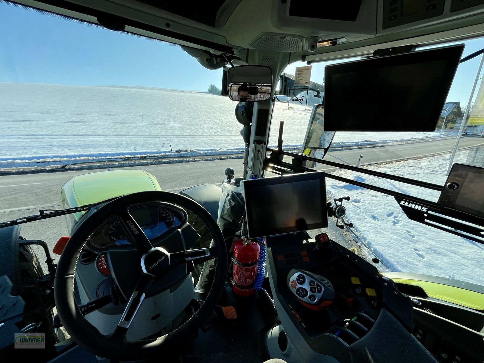 Traktor des Typs CLAAS ARION 660 CMATIC CEBIS / STUFENLOS (ARION 600), Neumaschine in Kematen (Bild 22)