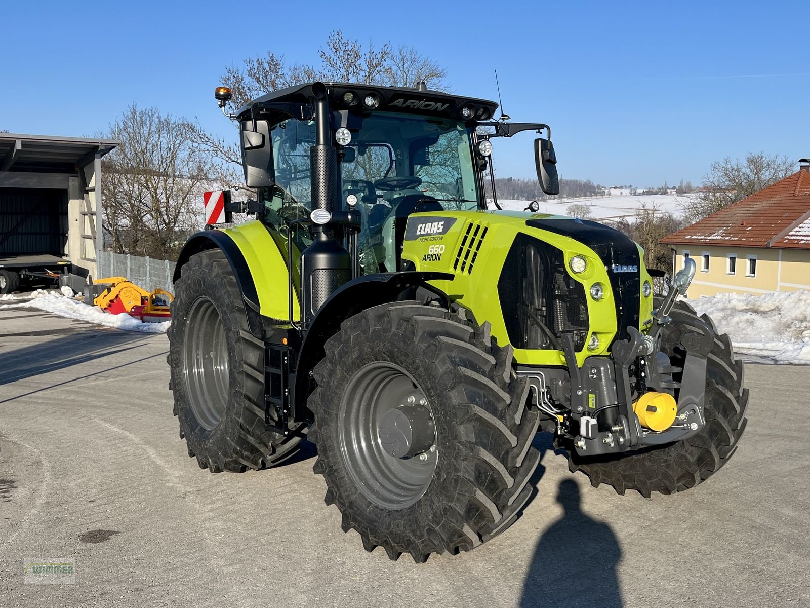 Traktor des Typs CLAAS ARION 660 CMATIC CEBIS / STUFENLOS (ARION 600), Neumaschine in Kematen (Bild 3)