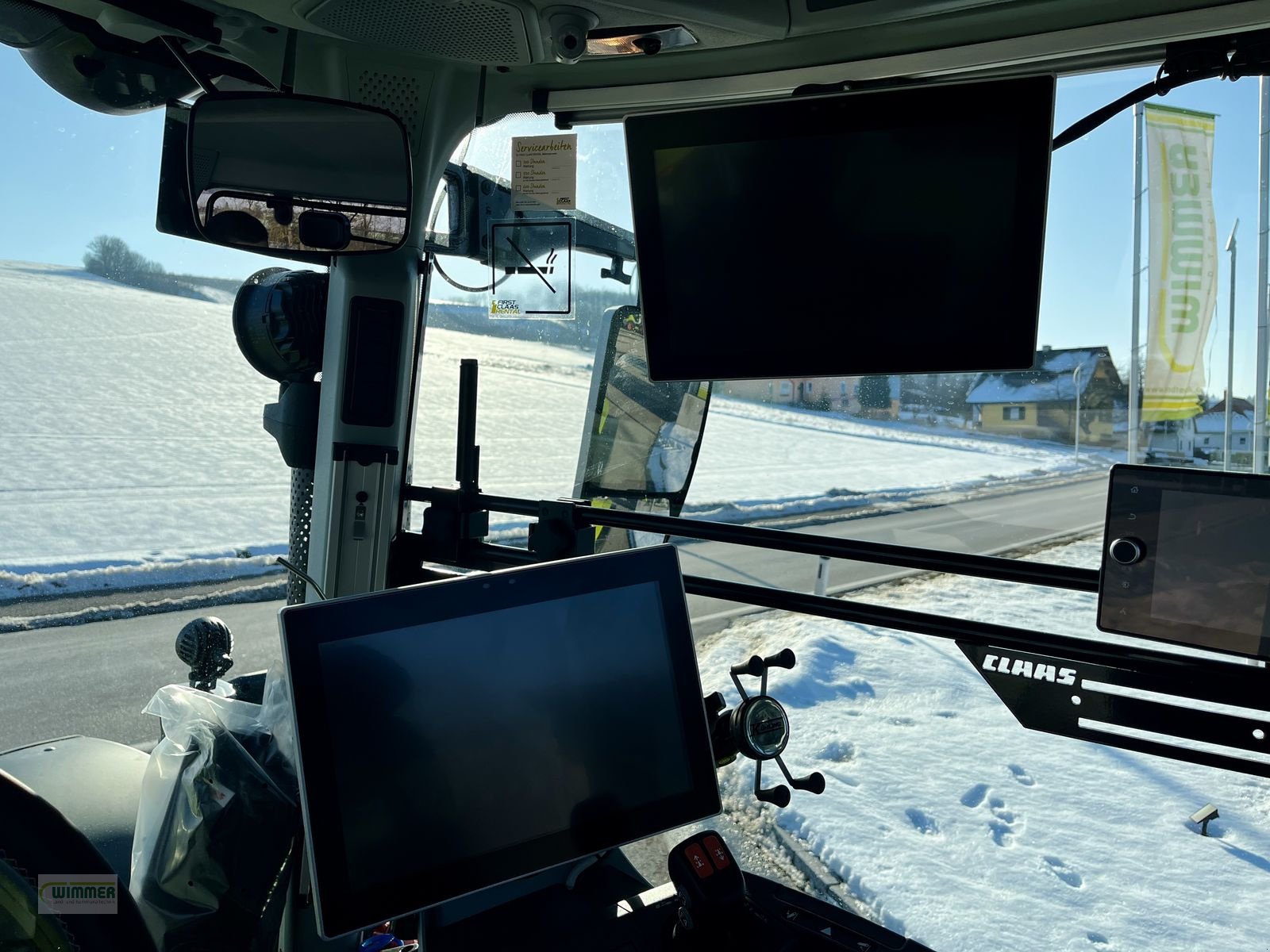 Traktor des Typs CLAAS ARION 660 CMATIC CEBIS / STUFENLOS (ARION 600), Neumaschine in Kematen (Bild 20)