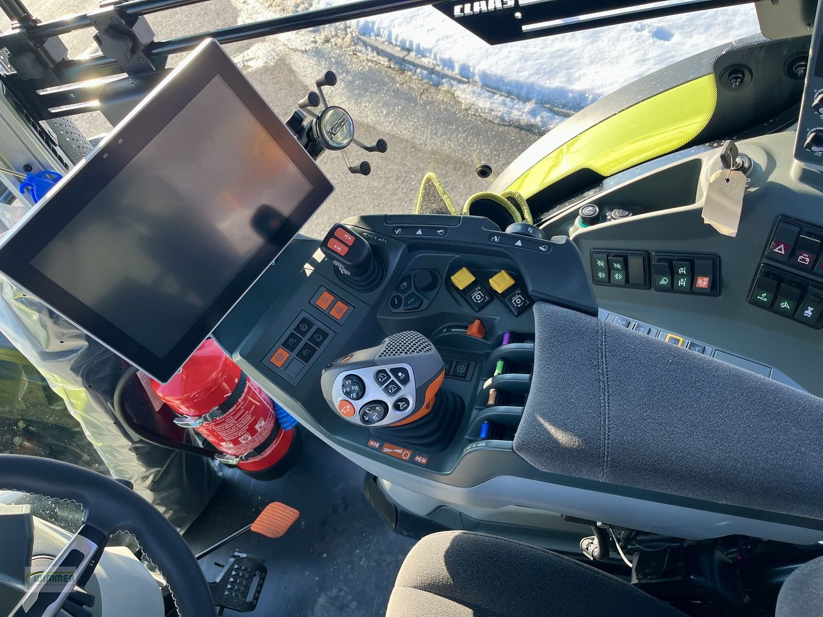 Traktor des Typs CLAAS ARION 660 CMATIC CEBIS / STUFENLOS (ARION 600), Neumaschine in Kematen (Bild 19)