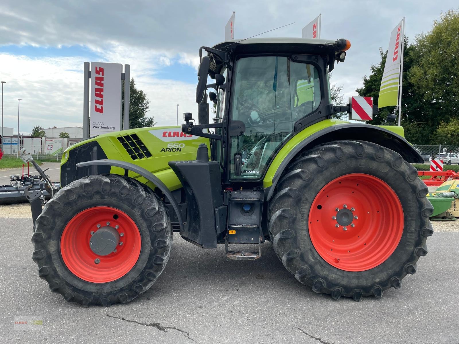 Traktor typu CLAAS Arion 660 CMATIC CEBIS  Versteigerung ab-auction, Gebrauchtmaschine w Langenau (Zdjęcie 4)