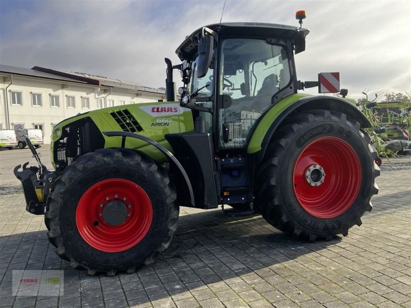 Traktor des Typs CLAAS ARION 660 CMATIC CEBIS, Vorführmaschine in Töging am Inn (Bild 3)