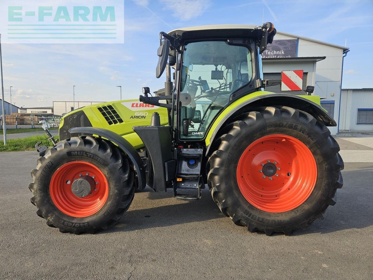 Traktor типа CLAAS arion 660 cmatic cebis, Gebrauchtmaschine в ILZ (Фотография 9)