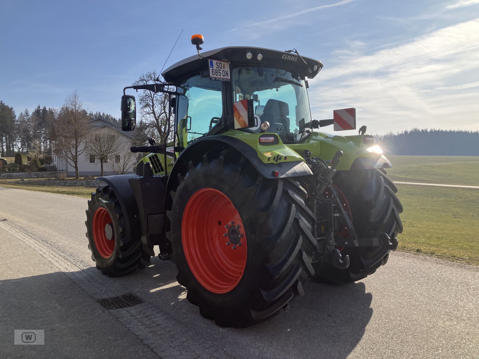 Traktor of the type CLAAS ARION 660 CMATIC CEBIS, Gebrauchtmaschine in Zell an der Pram (Picture 5)
