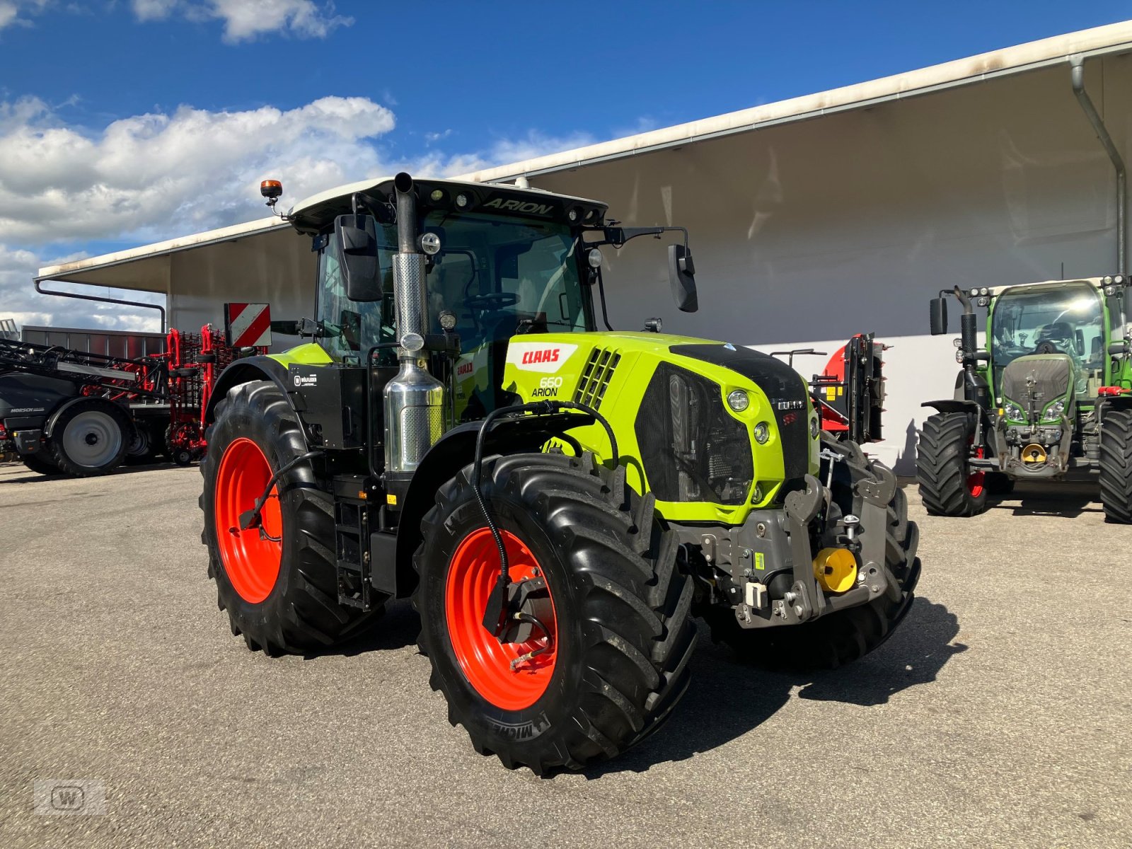 Traktor от тип CLAAS ARION 660 CMATIC CEBIS, Gebrauchtmaschine в Zell an der Pram (Снимка 1)