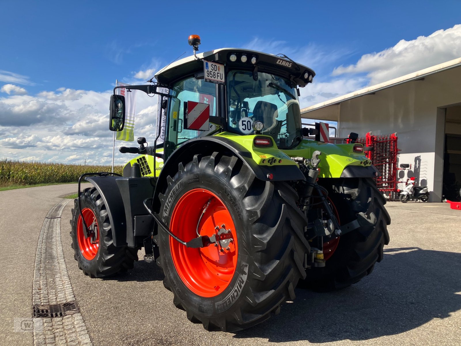 Traktor от тип CLAAS ARION 660 CMATIC CEBIS, Gebrauchtmaschine в Zell an der Pram (Снимка 5)