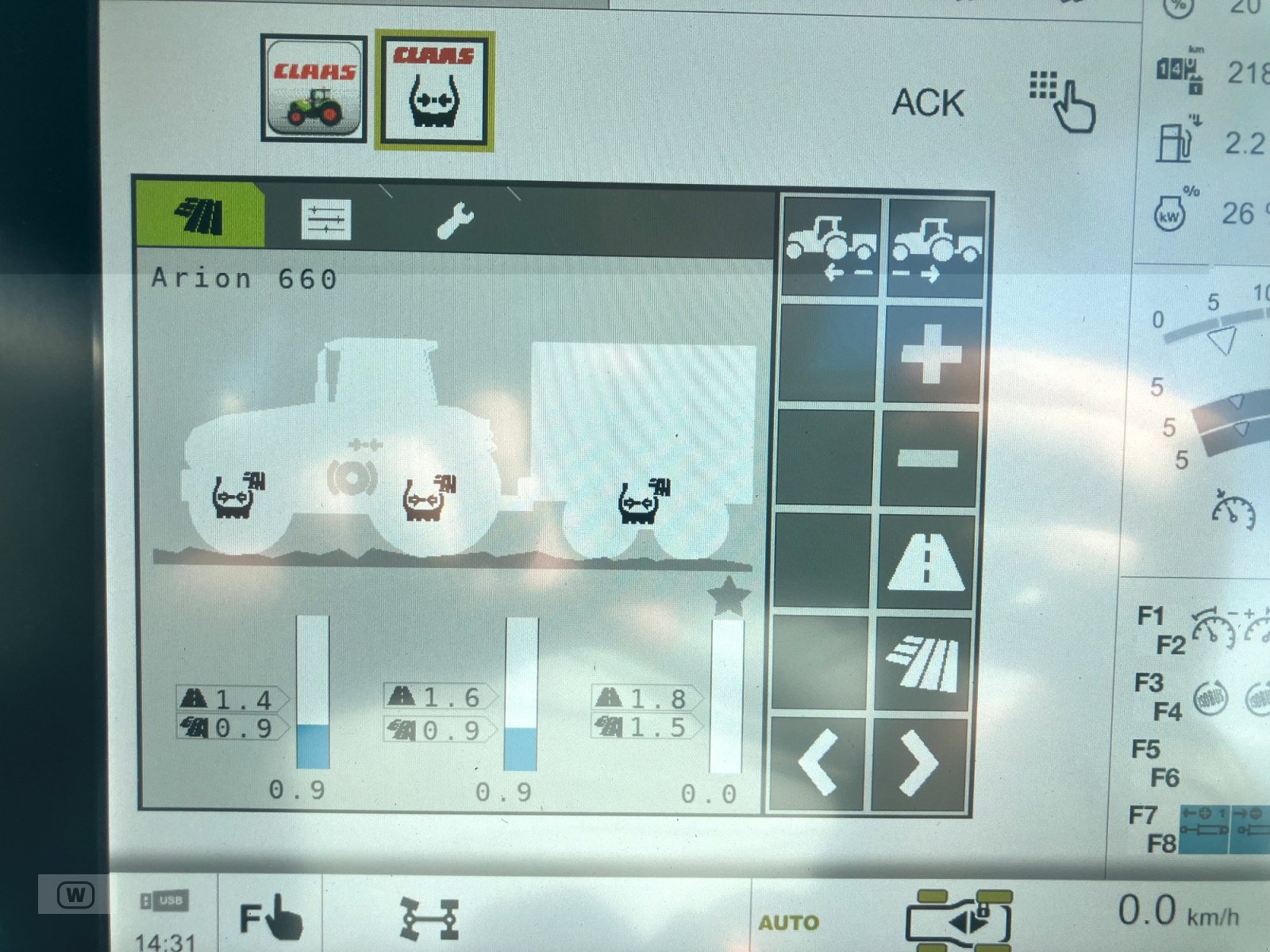 Traktor от тип CLAAS ARION 660 CMATIC CEBIS, Gebrauchtmaschine в Zell an der Pram (Снимка 21)