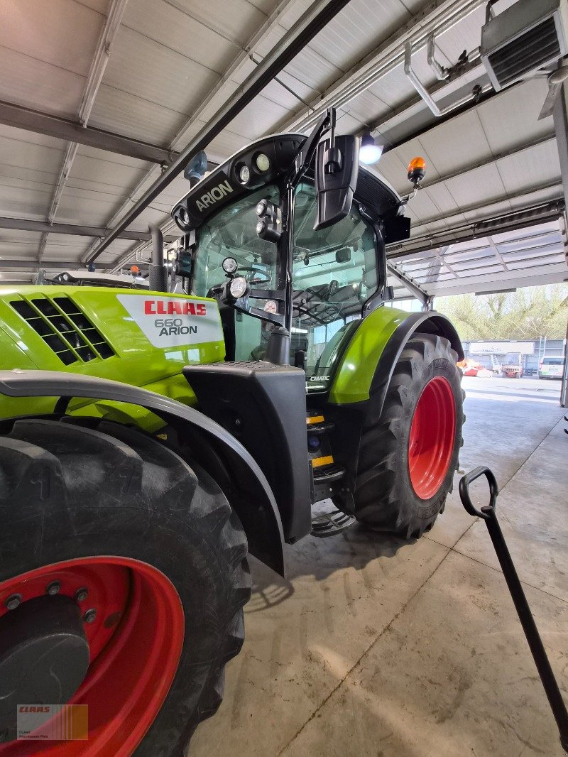 Traktor des Typs CLAAS Arion 660 cmatic Cebis, Gebrauchtmaschine in Reinheim (Bild 3)