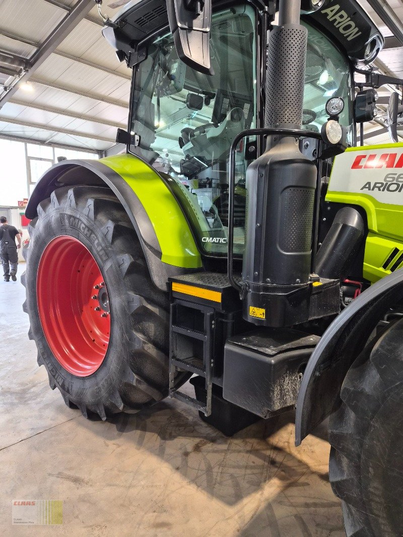 Traktor des Typs CLAAS Arion 660 cmatic Cebis, Gebrauchtmaschine in Reinheim (Bild 4)