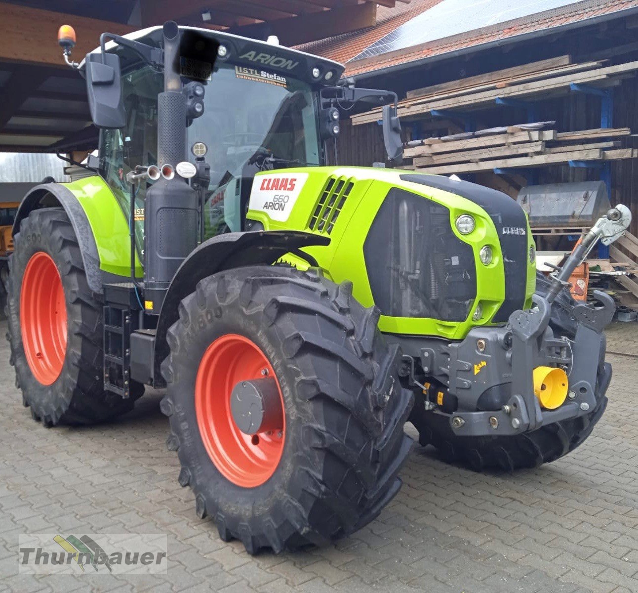 Traktor of the type CLAAS ARION 660 CMATIC CEBIS, Gebrauchtmaschine in Cham (Picture 2)