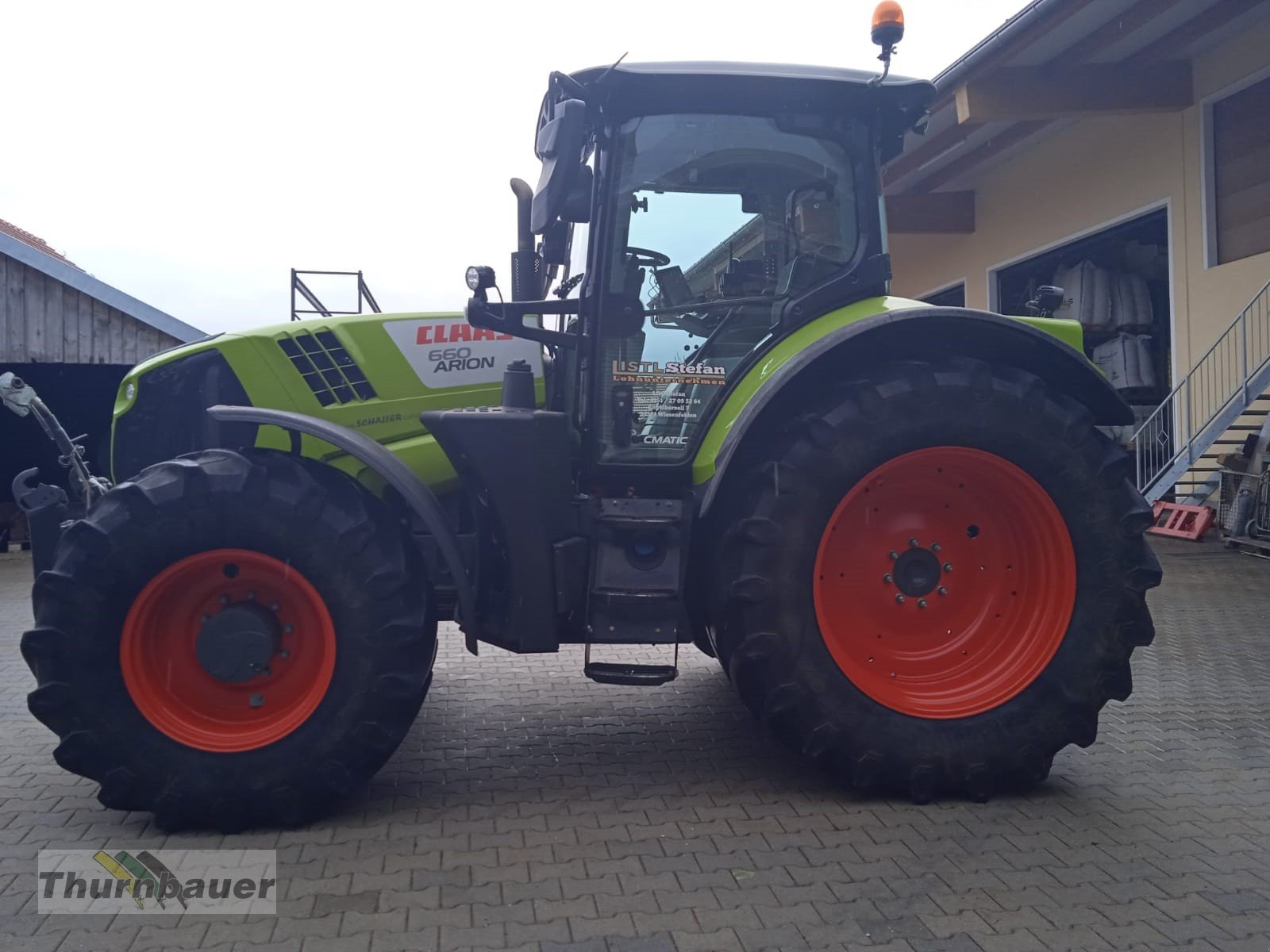 Traktor of the type CLAAS ARION 660 CMATIC CEBIS, Gebrauchtmaschine in Cham (Picture 7)