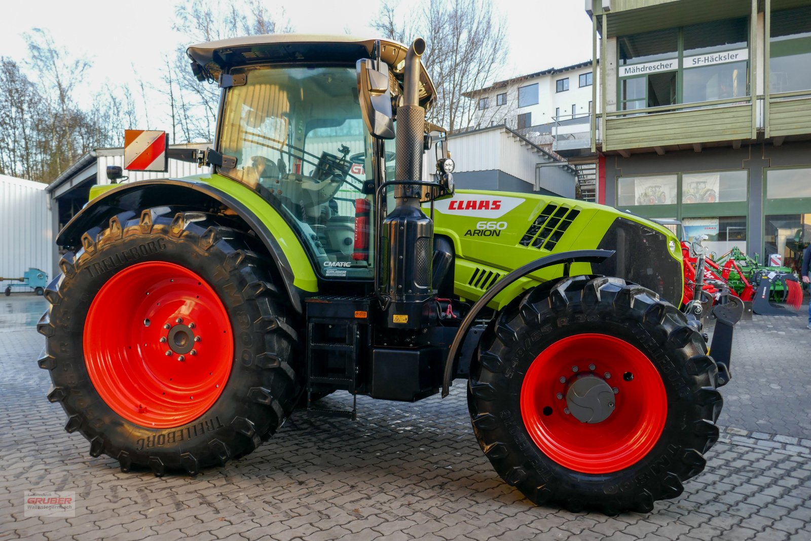 Traktor του τύπου CLAAS ARION 660 CMATIC CEBIS, Gebrauchtmaschine σε Dorfen (Φωτογραφία 1)
