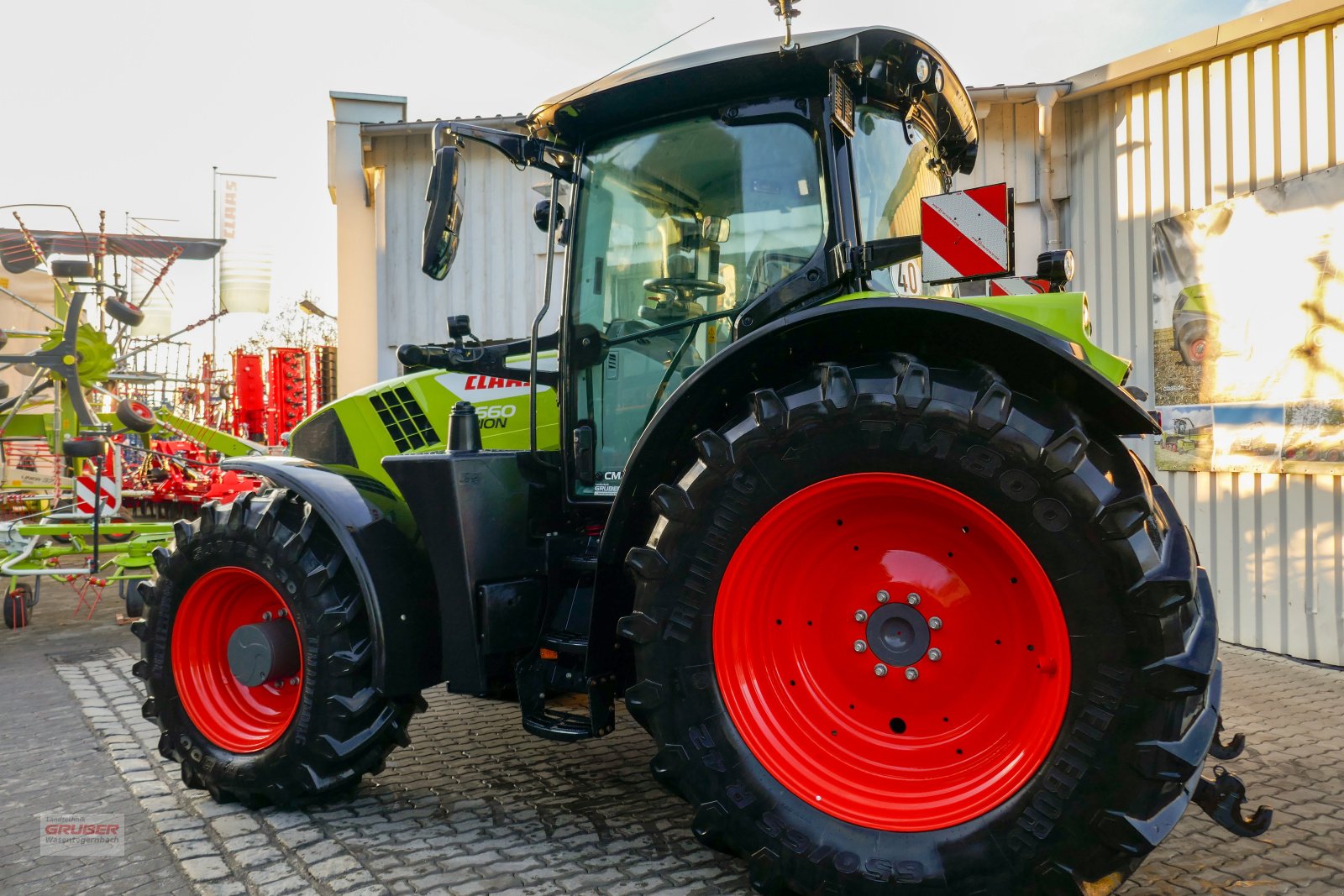 Traktor του τύπου CLAAS ARION 660 CMATIC CEBIS, Gebrauchtmaschine σε Dorfen (Φωτογραφία 8)