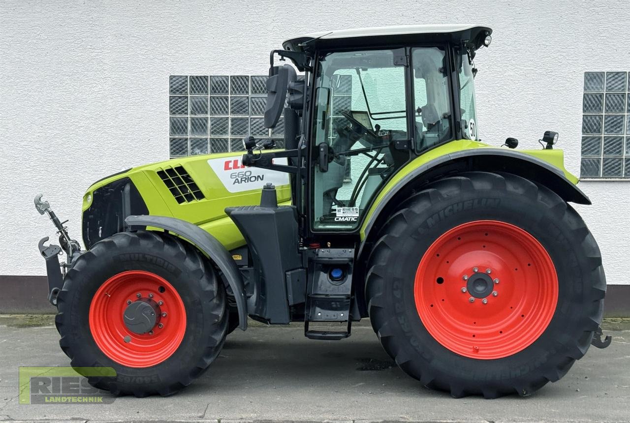 Traktor of the type CLAAS ARION 660 CMATIC CEBIS, Gebrauchtmaschine in Homberg (Ohm) - Maulbach (Picture 11)