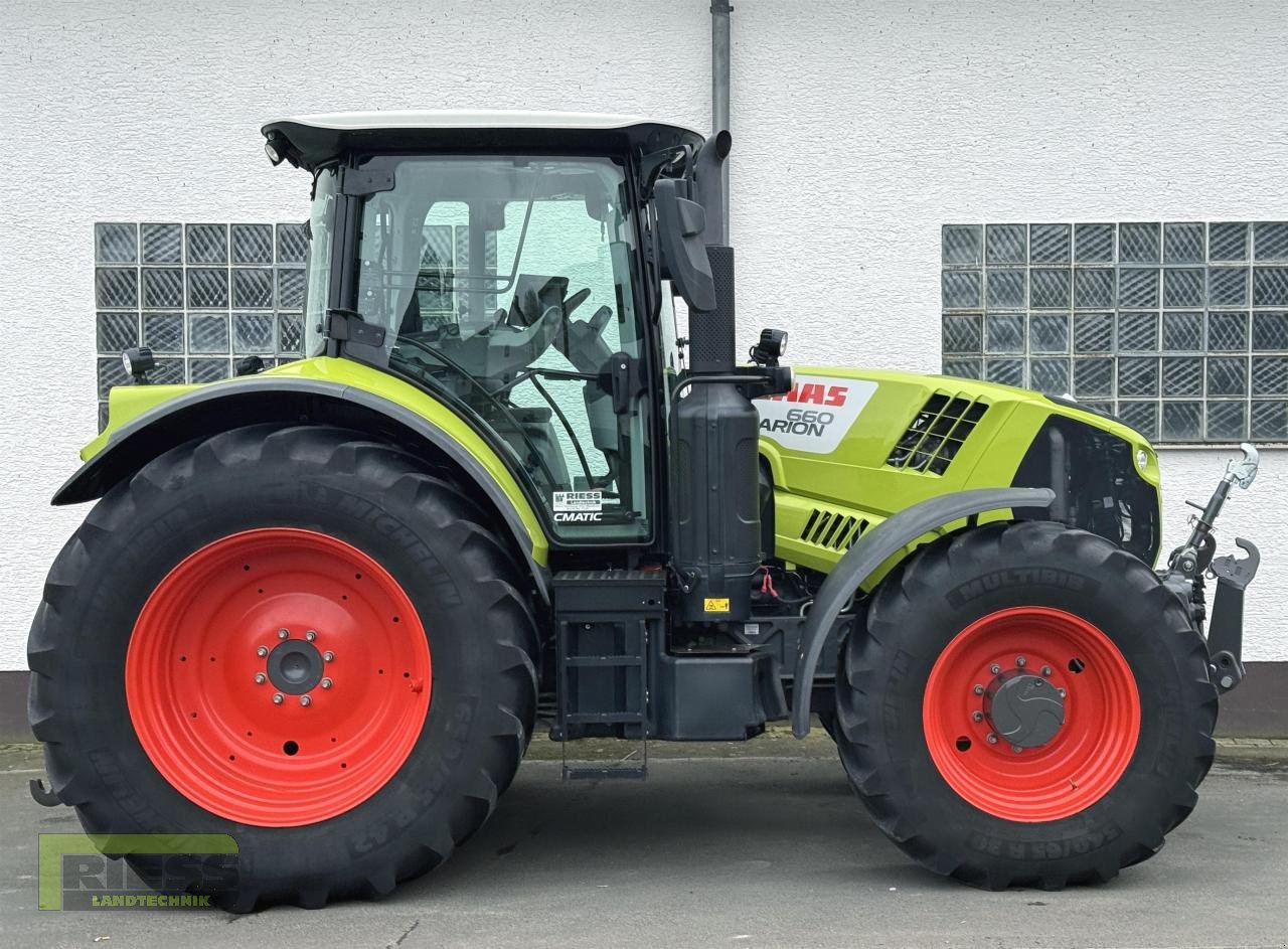 Traktor of the type CLAAS ARION 660 CMATIC CEBIS, Gebrauchtmaschine in Homberg (Ohm) - Maulbach (Picture 18)