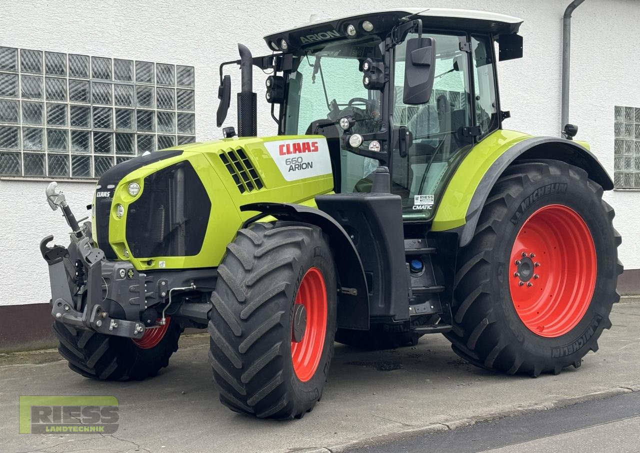 Traktor of the type CLAAS ARION 660 CMATIC CEBIS, Gebrauchtmaschine in Homberg (Ohm) - Maulbach (Picture 19)